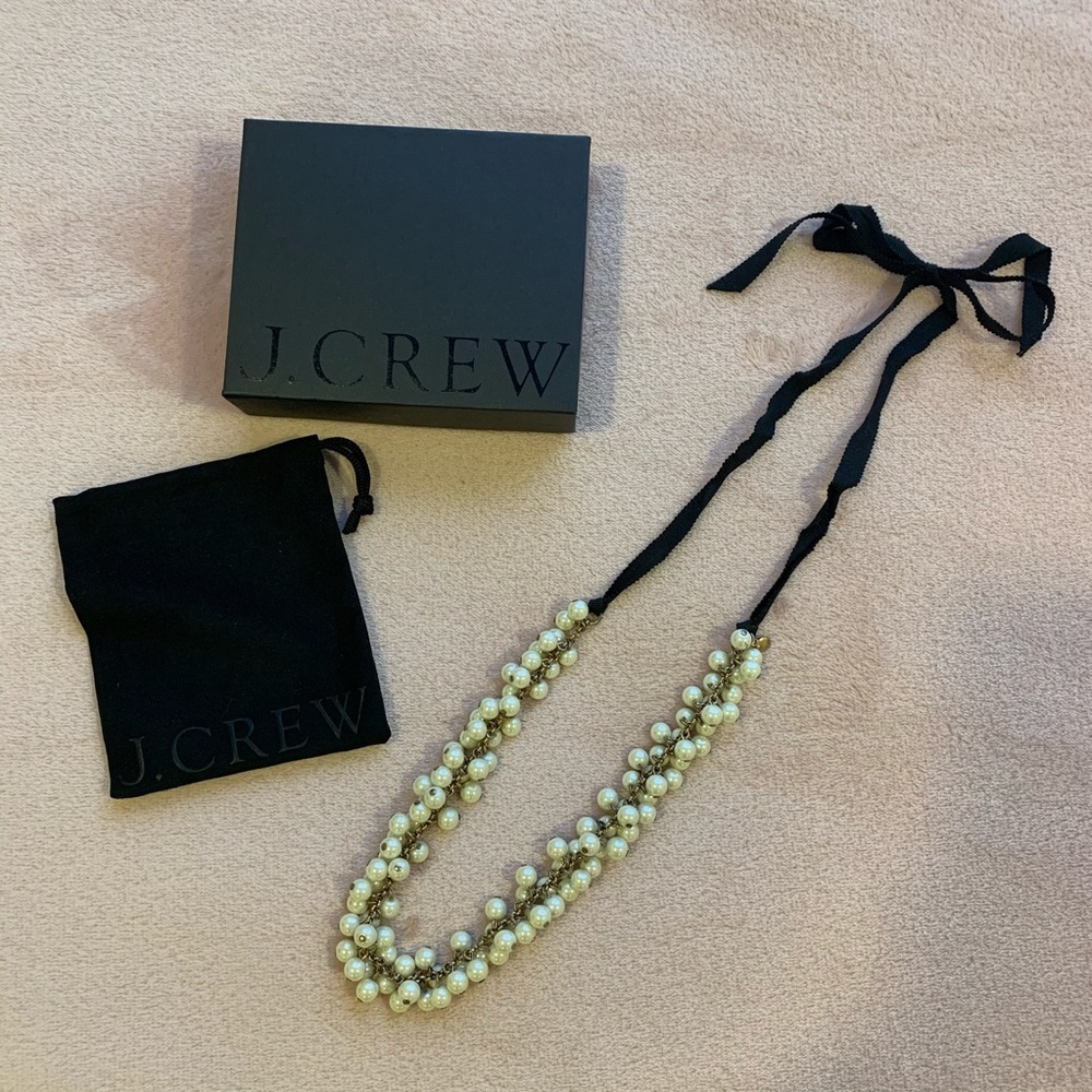 J.Crew Pearl statement Necklace